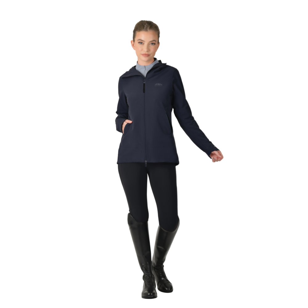Weatherbeeta Ladies Abrasion Proof Stretch Riding Jacket #colour_navy