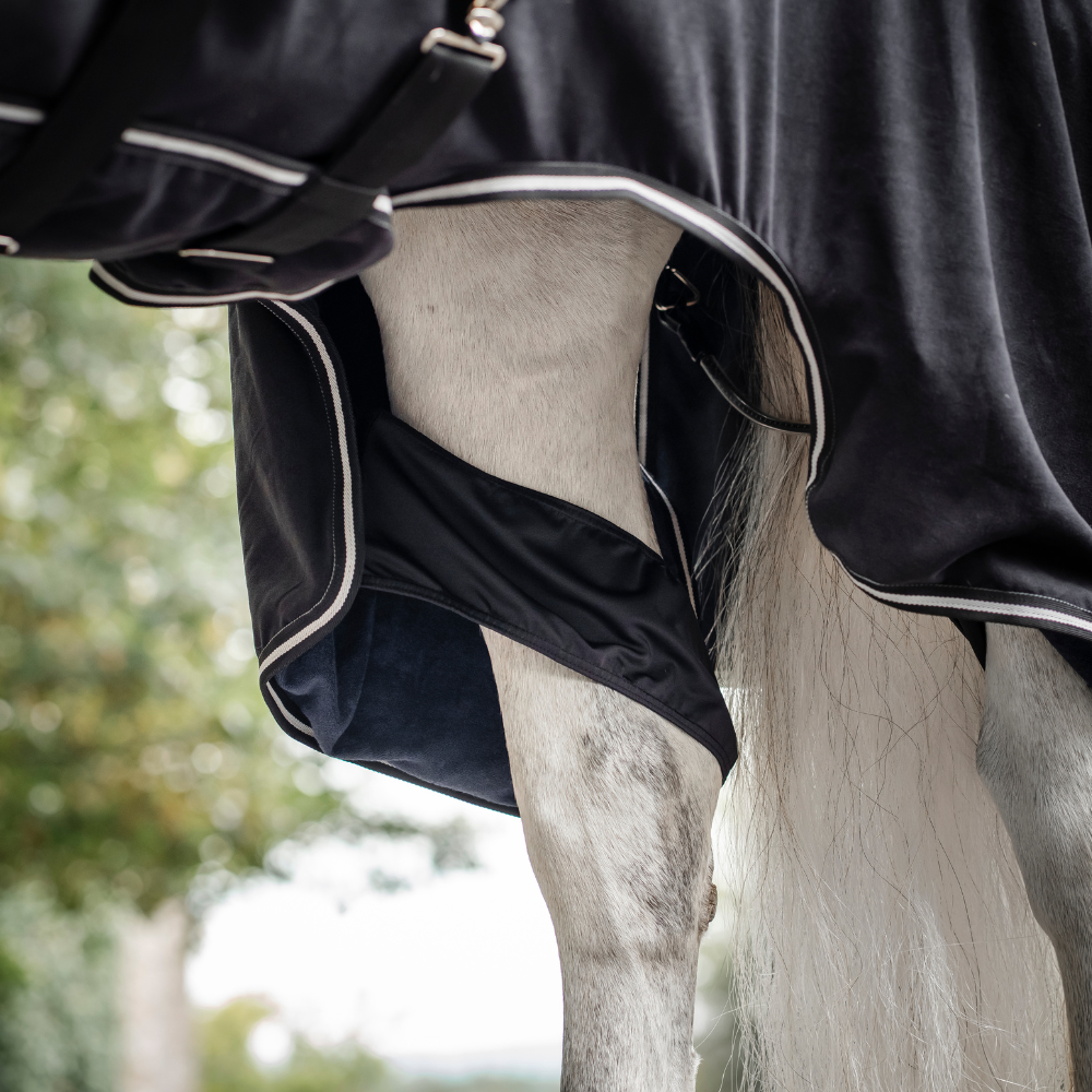 Horseware Ireland Show Ready Rug #colour_black-black-silver