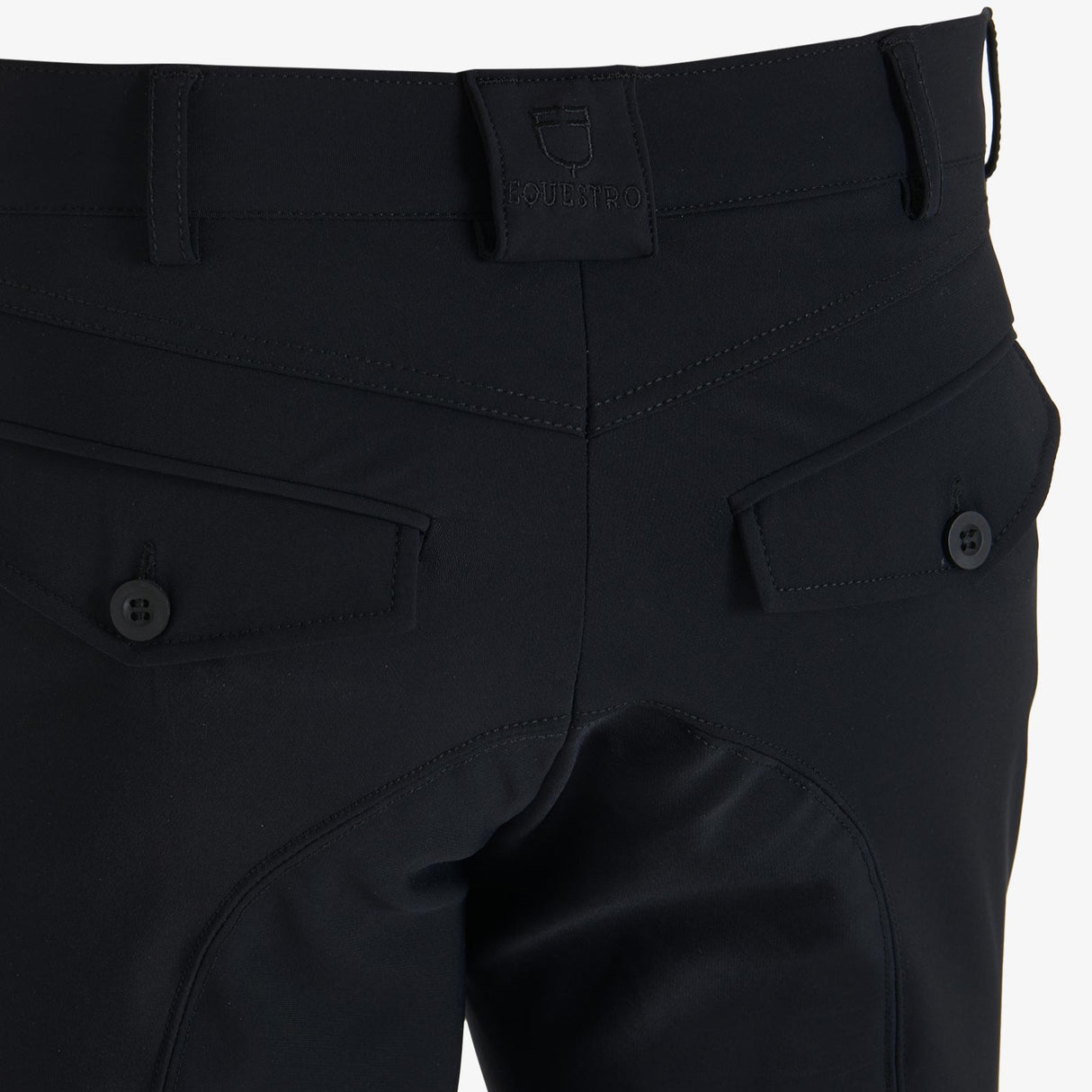 Equestro Men's Latest Generation Summer Breeches #colour_black
