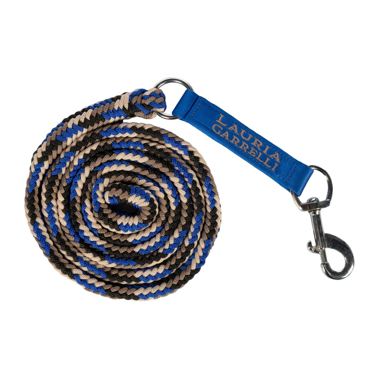 HKM Lead Rope with Snap Hook -Amalfi- #colour_blue