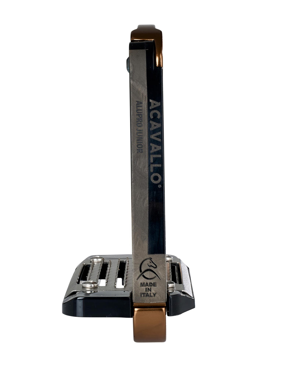 Acavallo Arena Alupro Junior Stirrups #colour_bronze