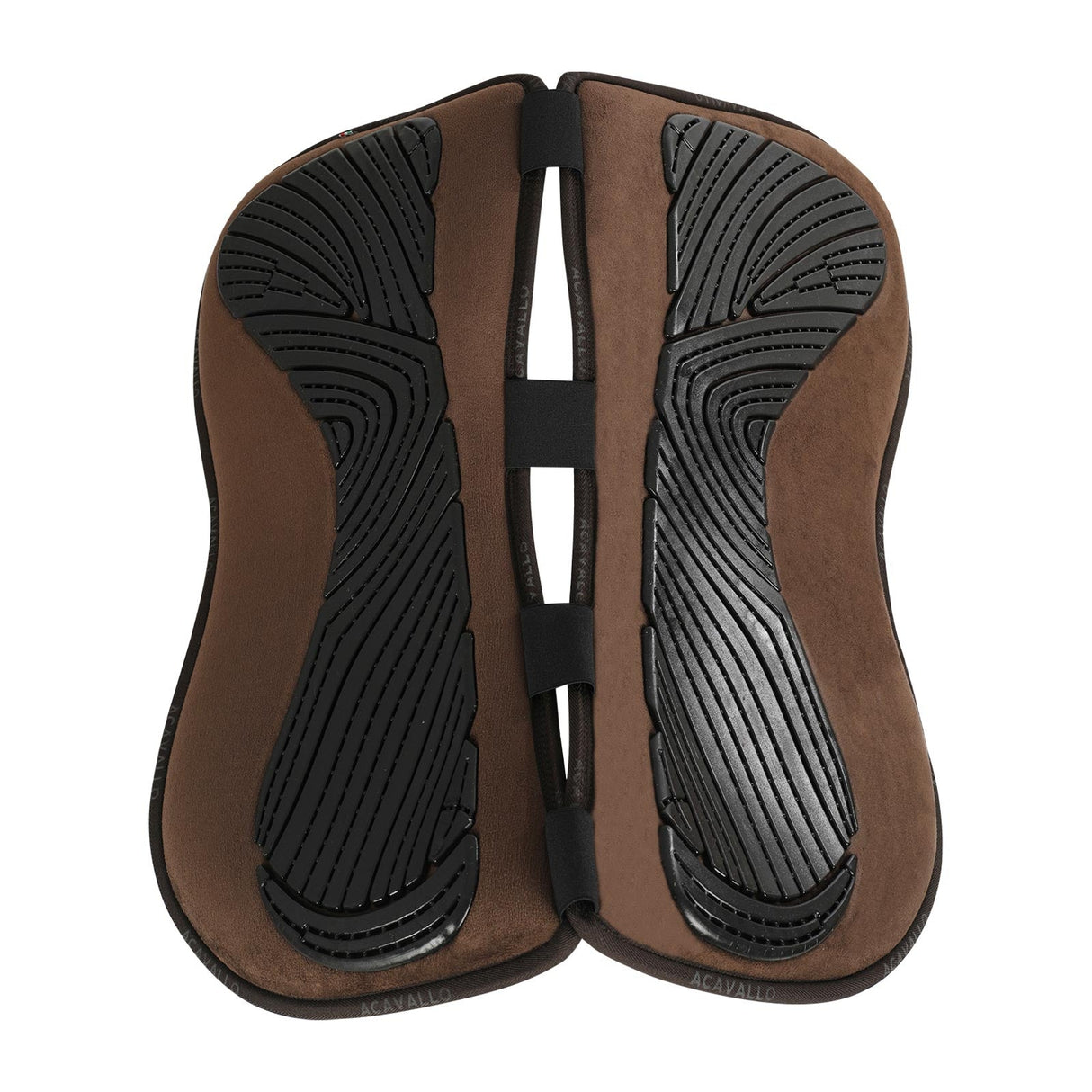 Acavallo Pad Mf Hps Cw-Fs Suede Gel Grip Flat #colour_brown