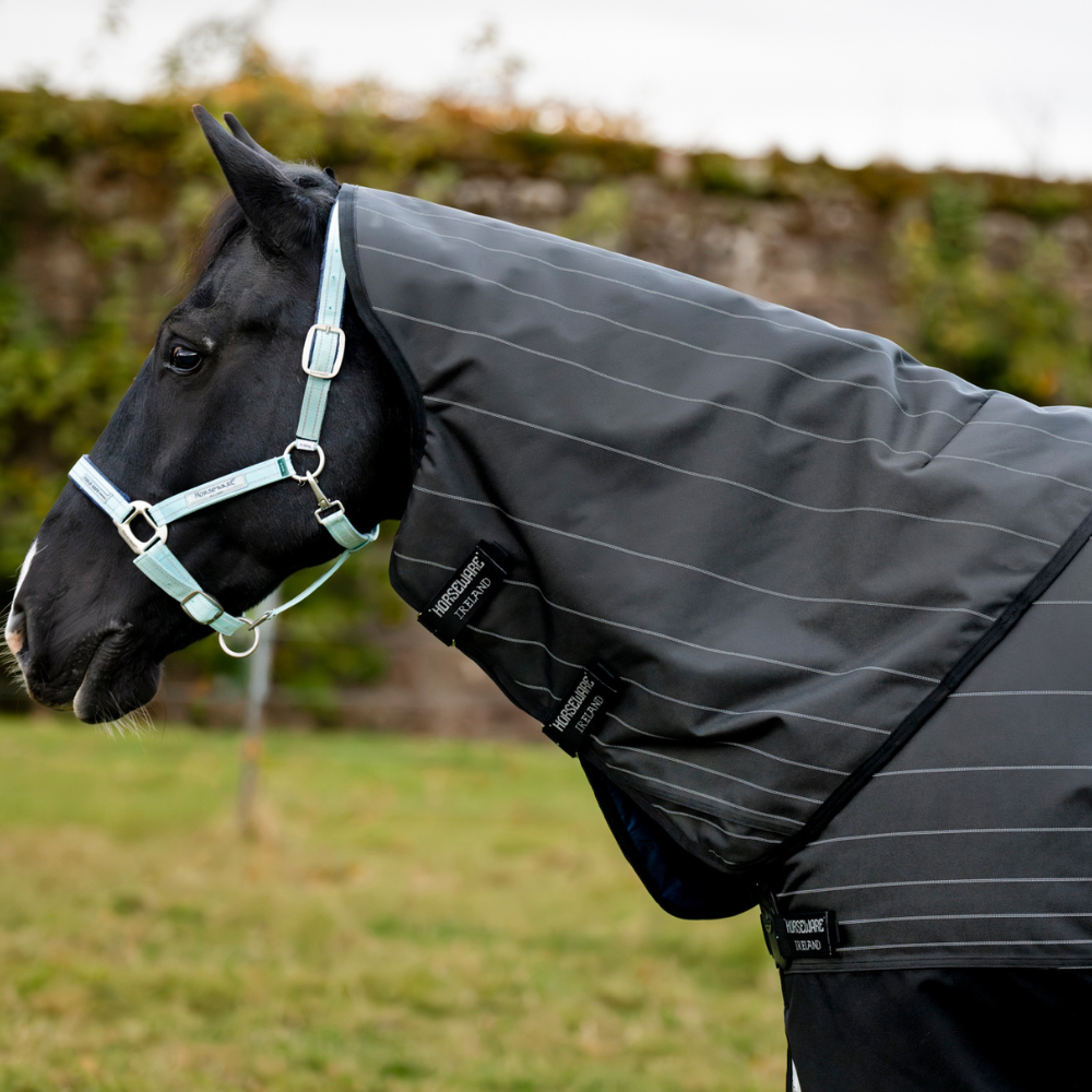 Horseware Ireland Amigo 1200D FieldSafe Reflectech Plus 250g Turnout Rug #colour_black-reflective-black