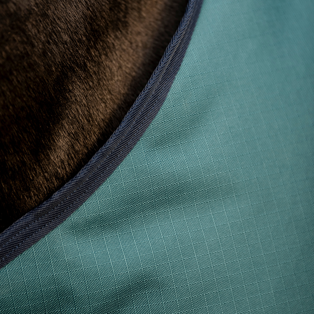 Horseware Ireland Amigo Ripstop 900 0g Turnout Rug #colour_dynasty-green-navy-silver