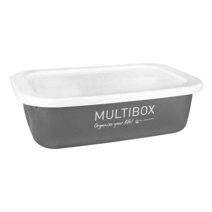 Waldhausen Multibox “Organize Your Life!” With Lid #colour_grey