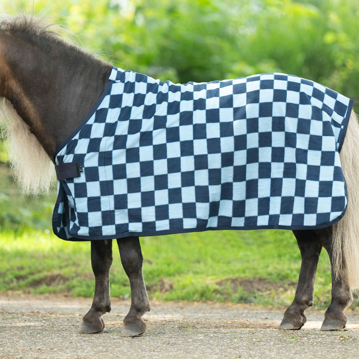 HKM Cooler -Henni- for Shetland Ponies #colour_navy-blue