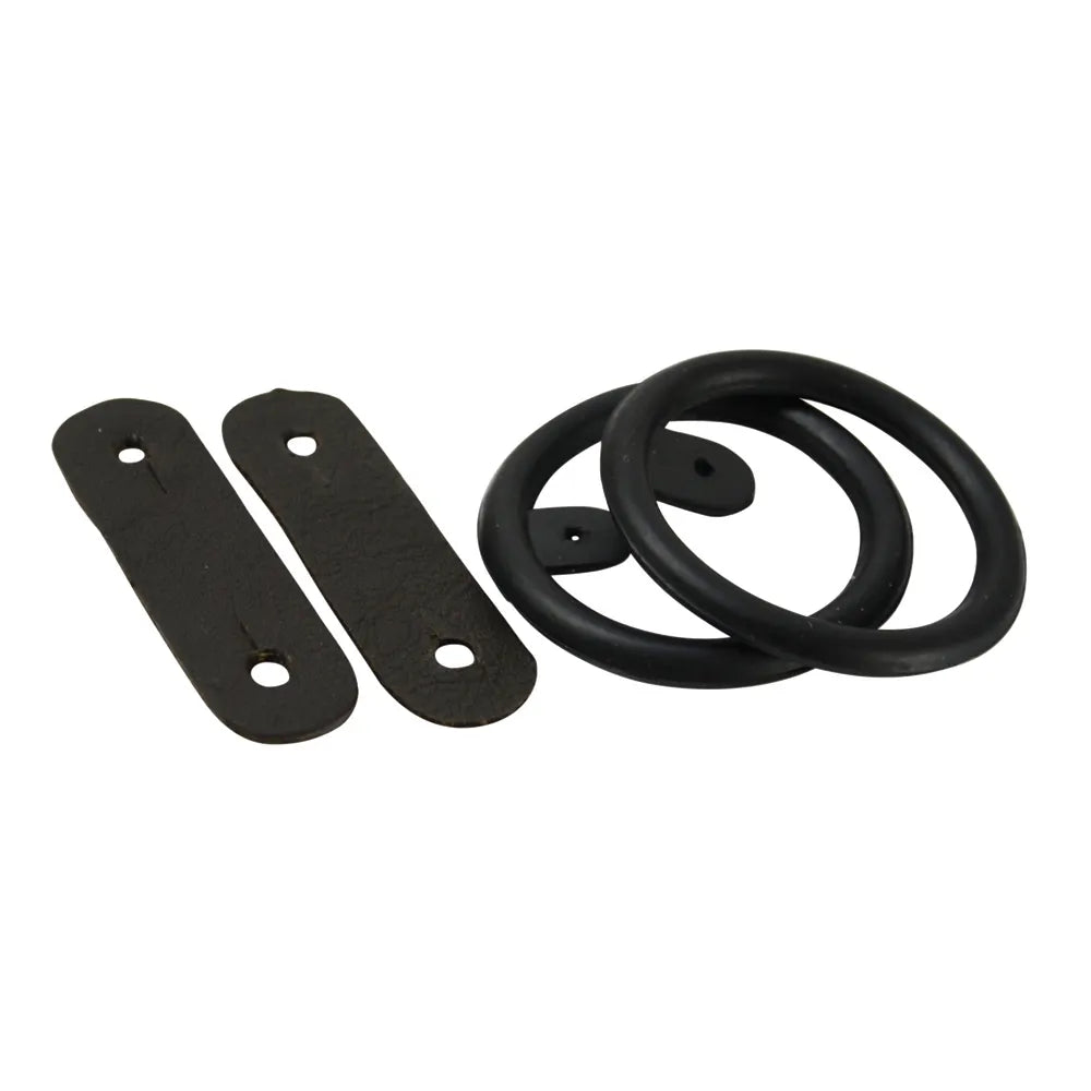 Hy Peacock Rings & Leather Straps #colour_dark-brown