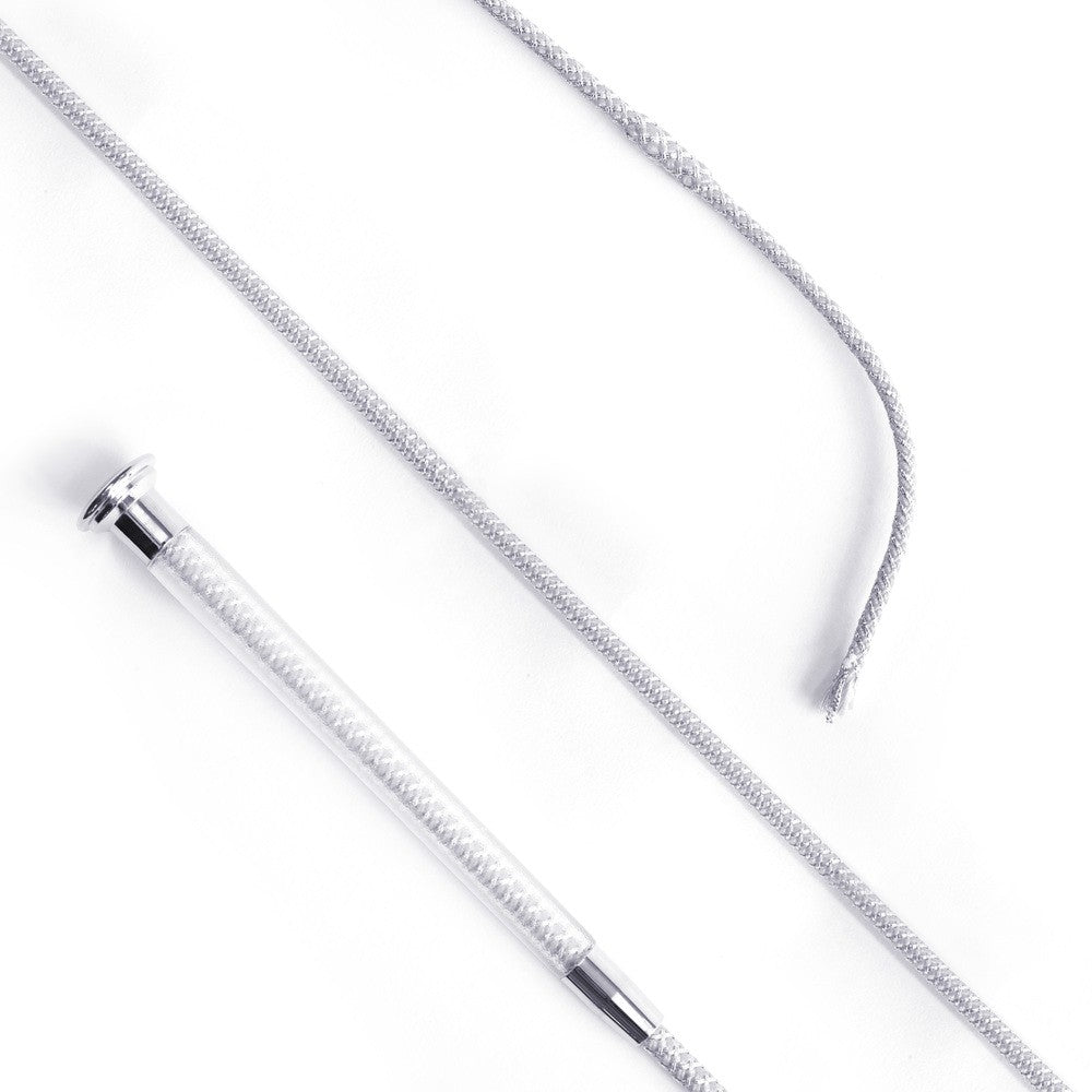 KM Elite Cush Grip Schooling Whip #colour_silver