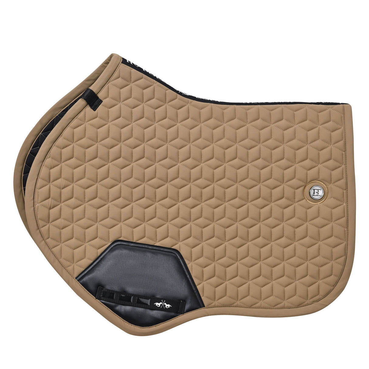 HV Polo Essential GP Saddle Pad #colour_straw