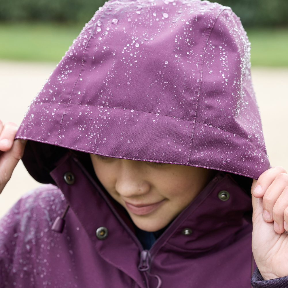 Dublin Children's Everyday Waterproof Jacket #colour_purple-violet