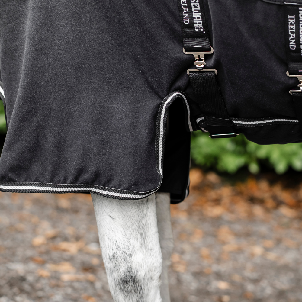 Horseware Ireland Show Ready Rug #colour_black-black-silver