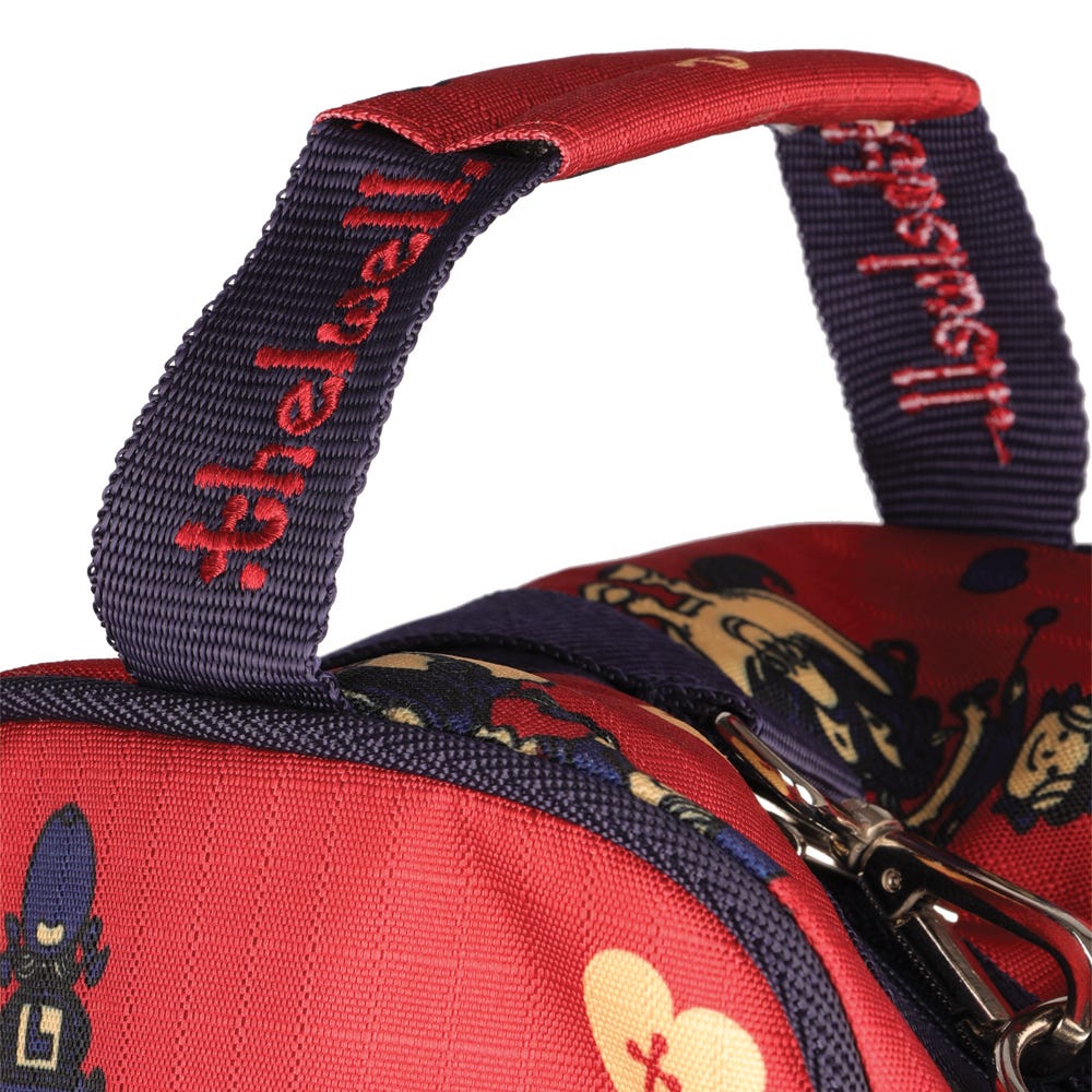 Hy Equestrian Thelwell Collection Balancing Act Boot Bag #colour_red-navy