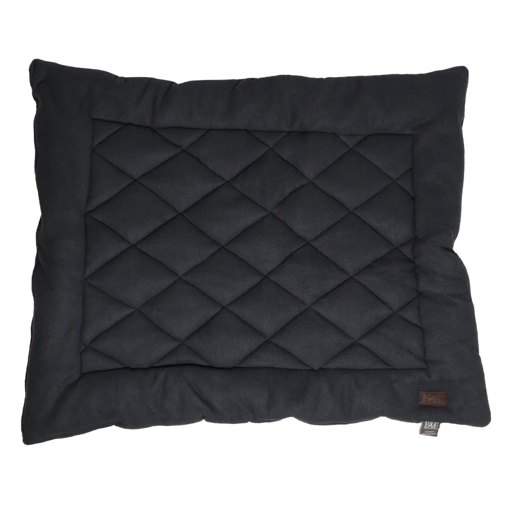 Benji & Flo Essential Fleece Dog Bed #colour_navy
