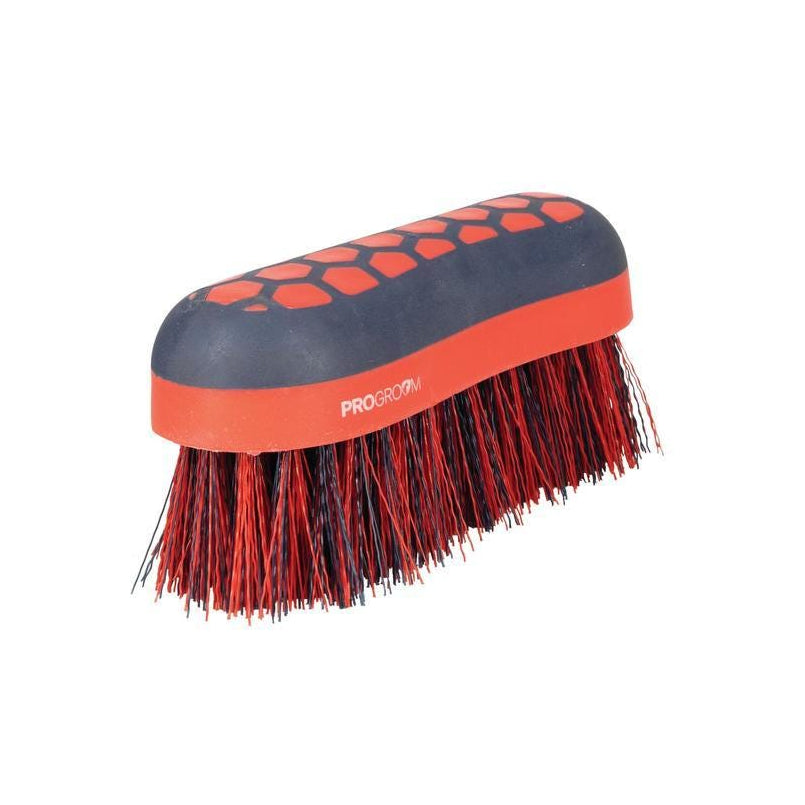 ProGroom Hex Dandy Brush by Hy Equestrian #colour_navy-red