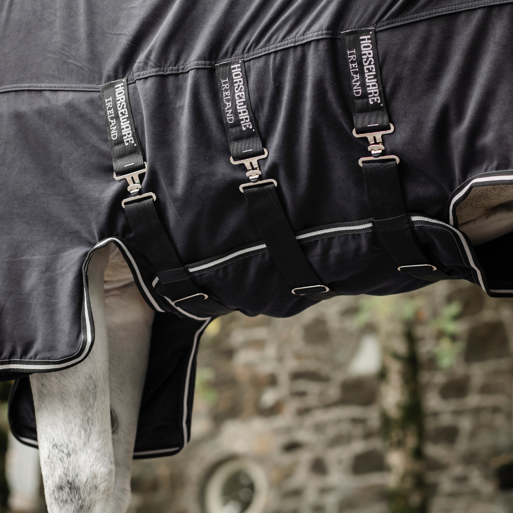 Horseware Ireland Show Ready Rug #colour_black-black-silver