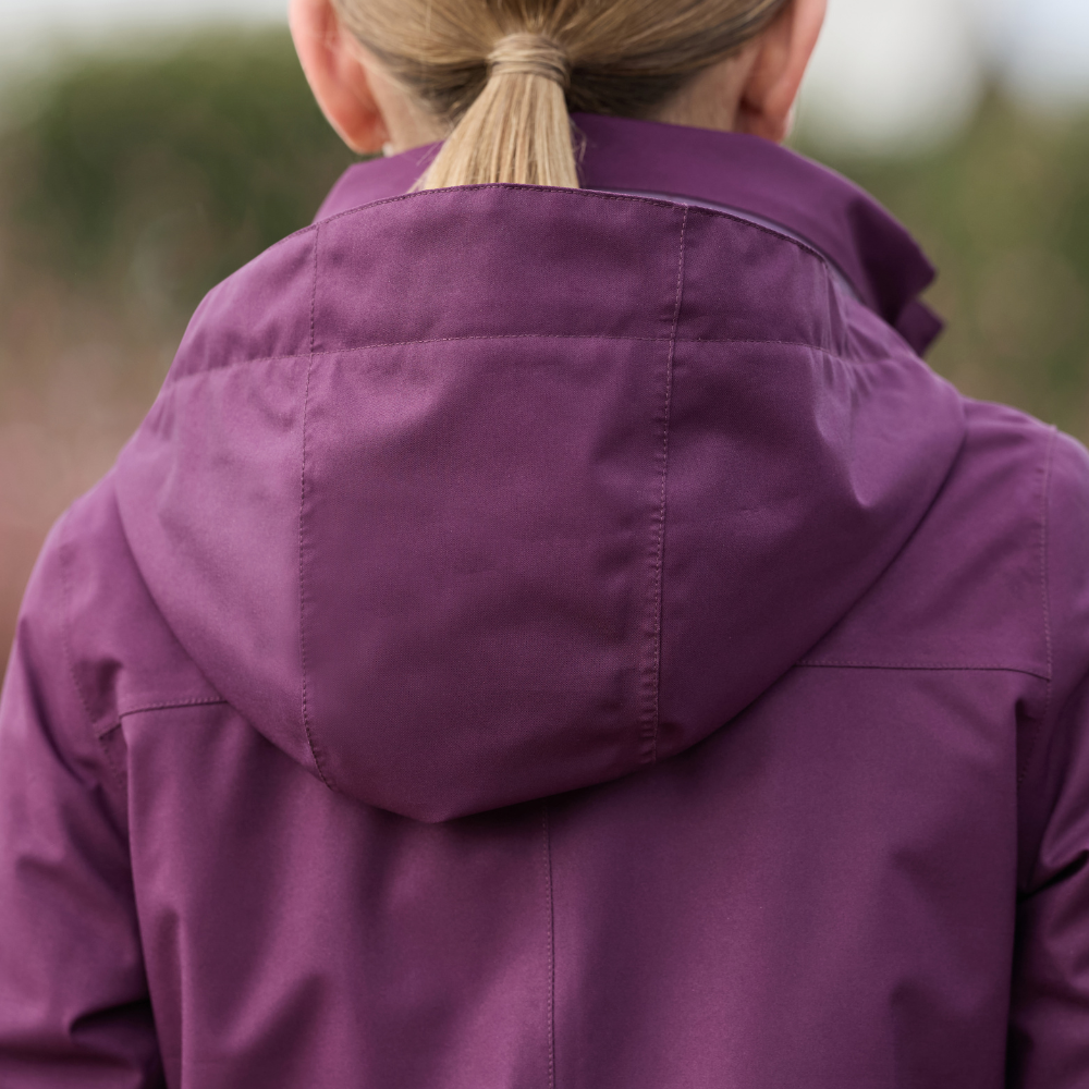 Dublin Children's Everyday Waterproof Jacket #colour_purple-violet