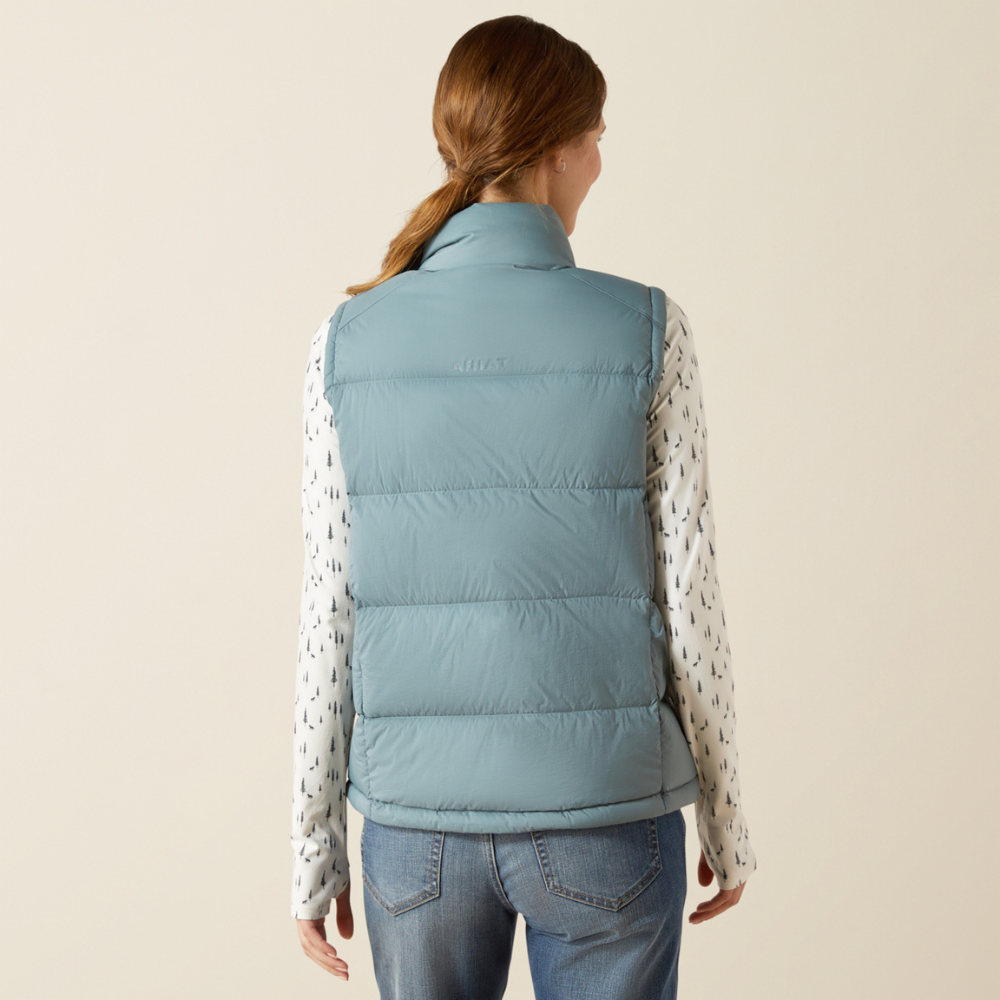 Ariat Women's UltraPuff Down Gilet #colour_steel-sage
