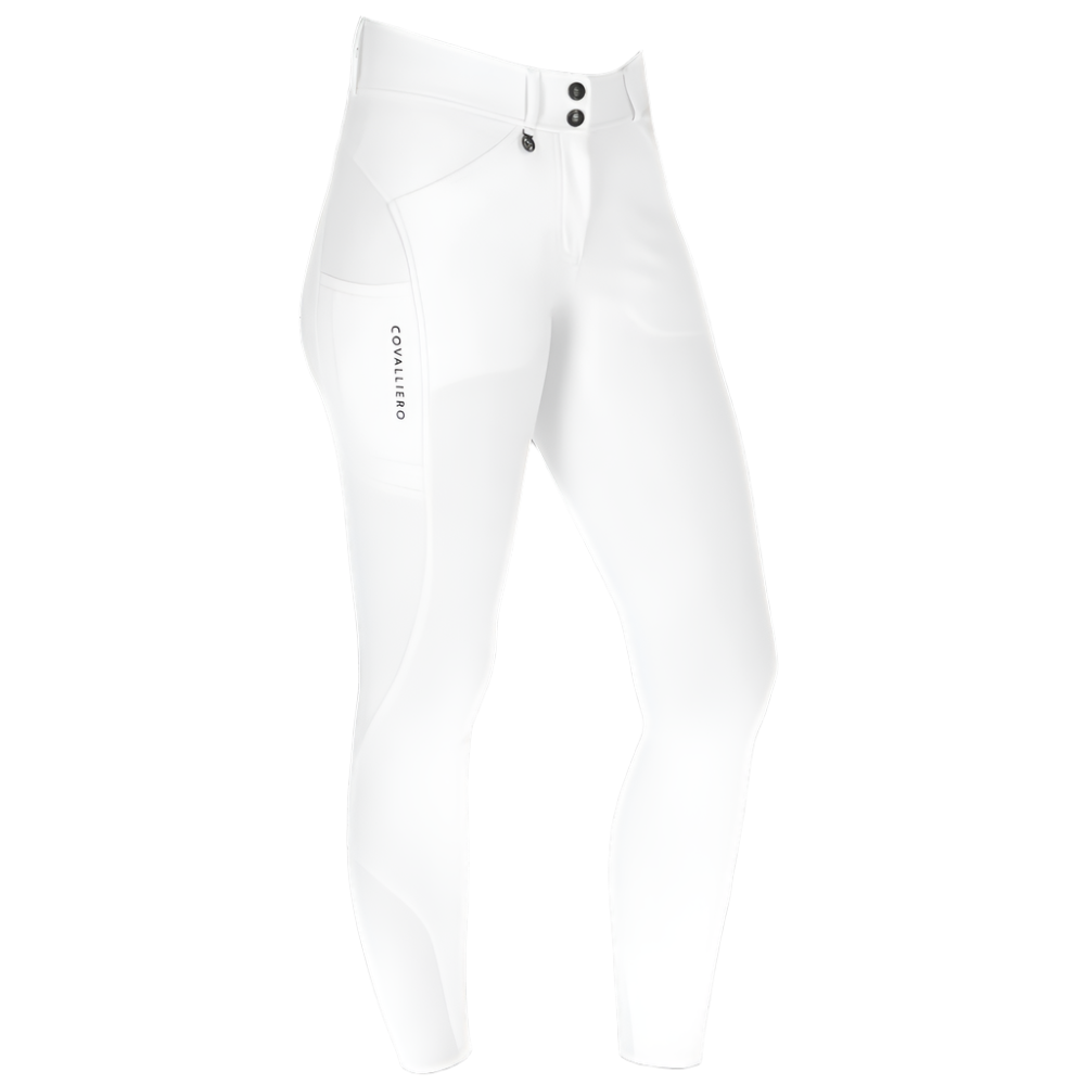 Covalliero Ladies Premium Breeches #colour_white