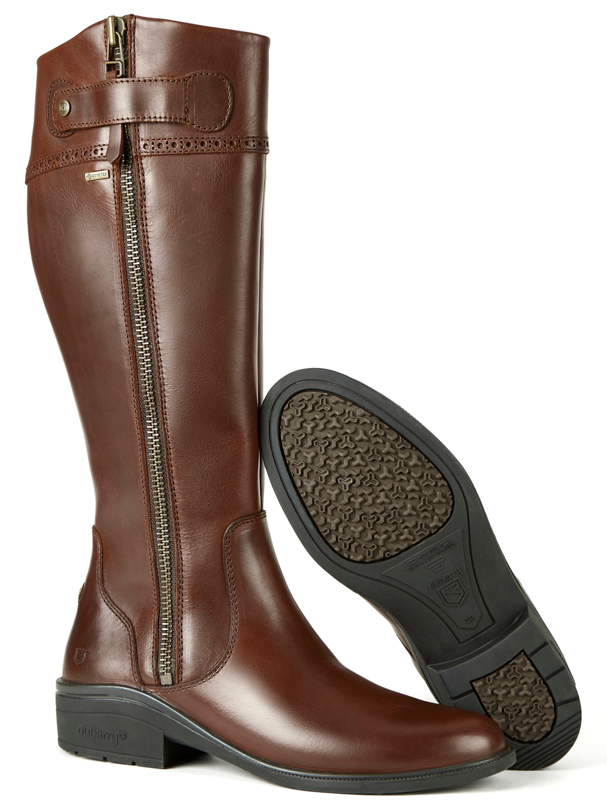 Dubarry Womens Connemara Tall Boot #colour_nutshell