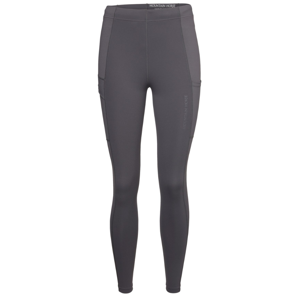 Mountain Horse Natural Grip Tights #charcole-grey