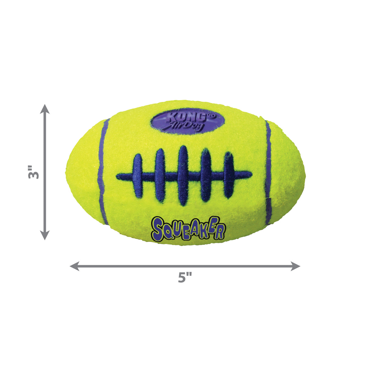 KONG AirDog Squeaker Football #size_m