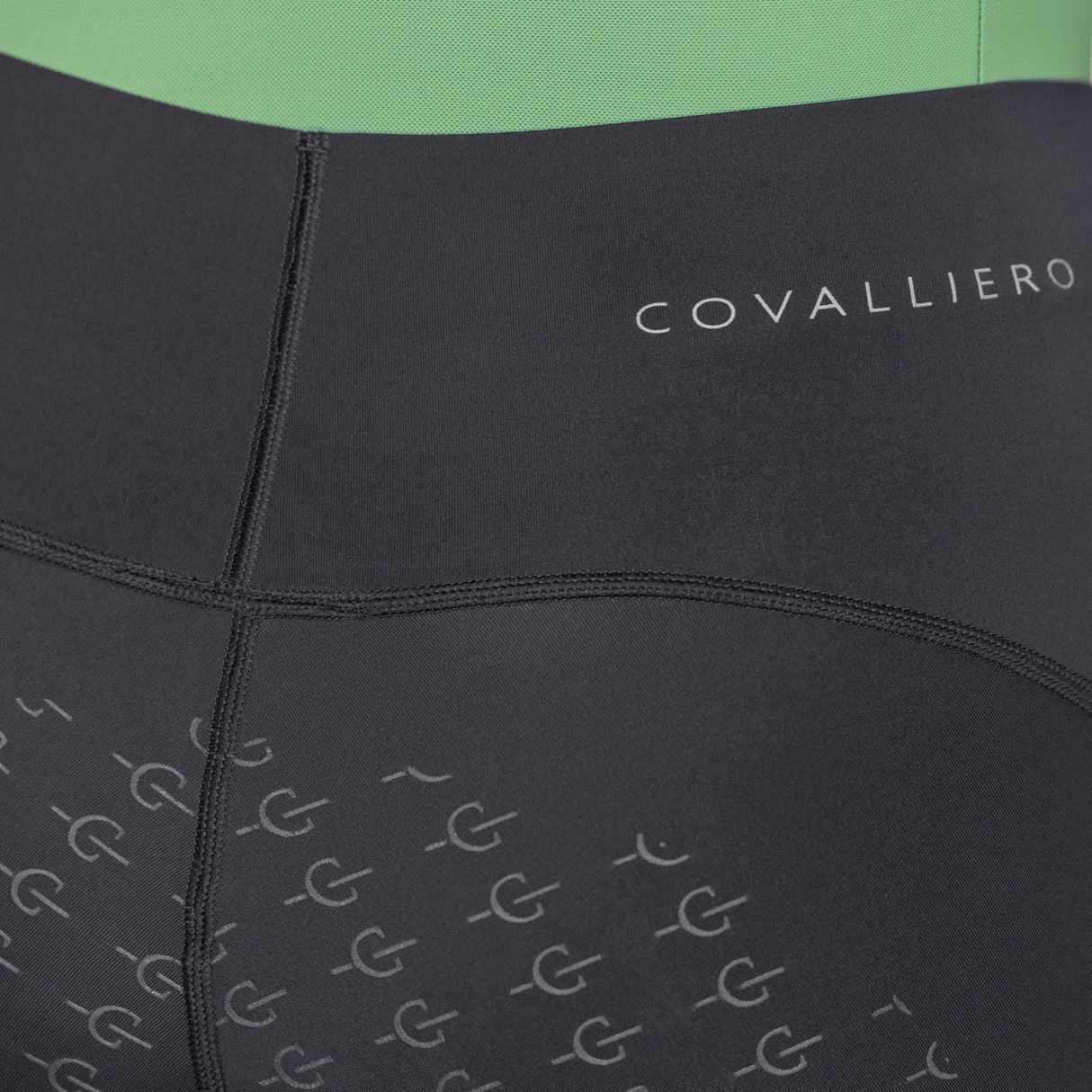 Covalliero Ladies Pull On Riding Tights #colour_black