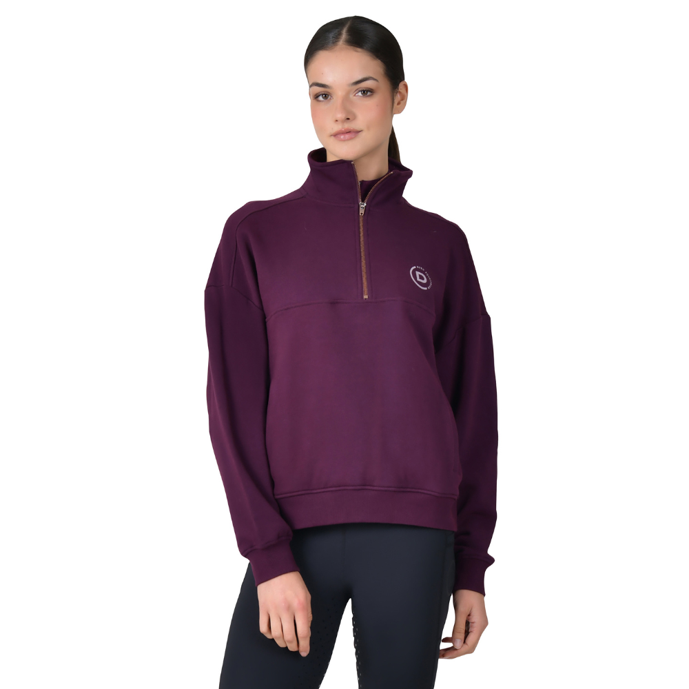 Dublin Ladies 1/4 Zip Fleece Pullover #colour_purple-violet