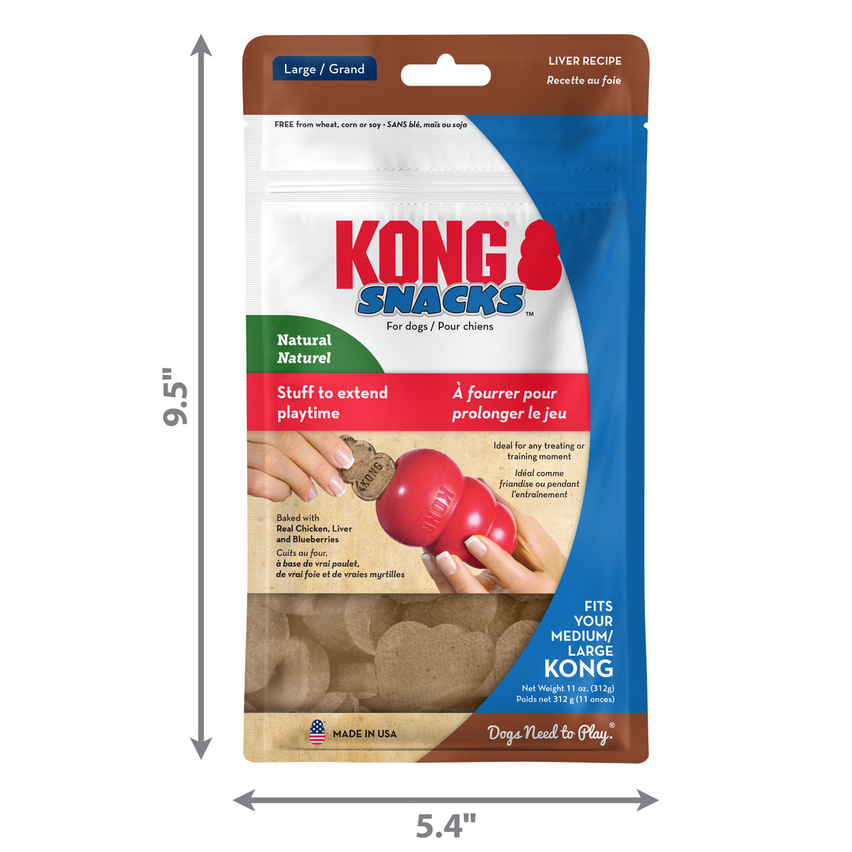 KONG Snacks #flavour_liver