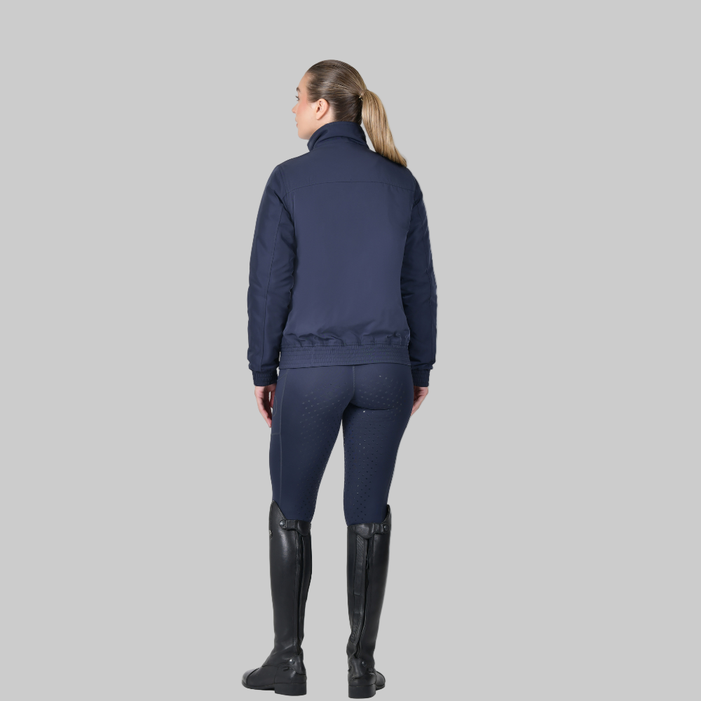 Dublin Zip Through Ladies Blouson Team Jacket #colour_navy