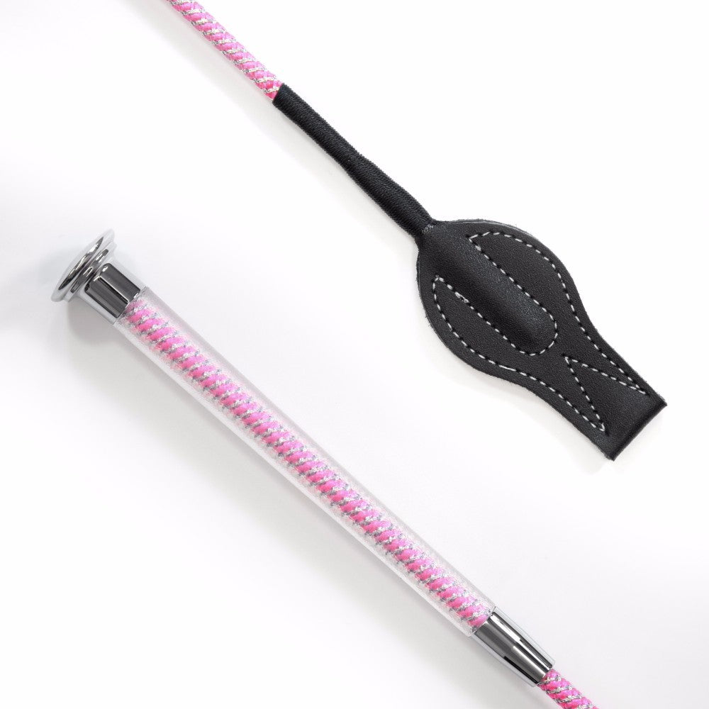 KM Elite Junior Cush Grip Whip #colour_hot-pink