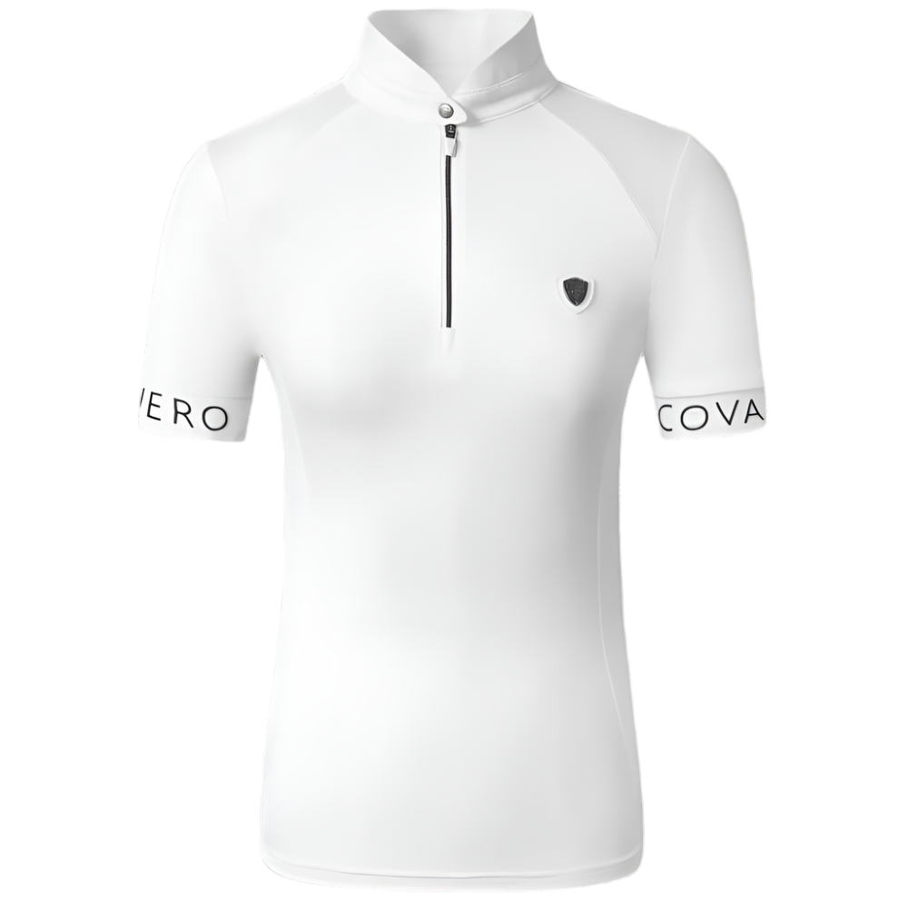 Covalliero Ladies Elegant Competition Shirt #colour_white