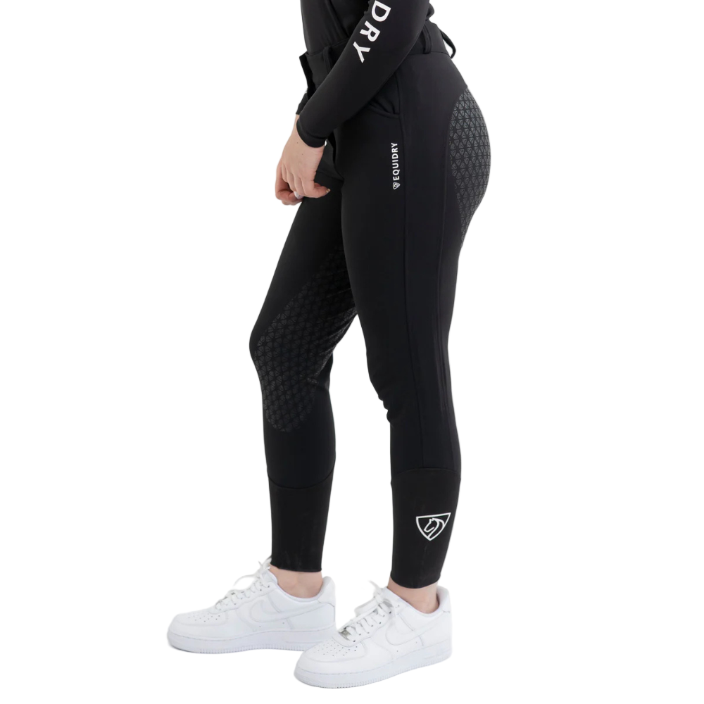 EQUIDRY Women's Waterproof Breeches #colour_black