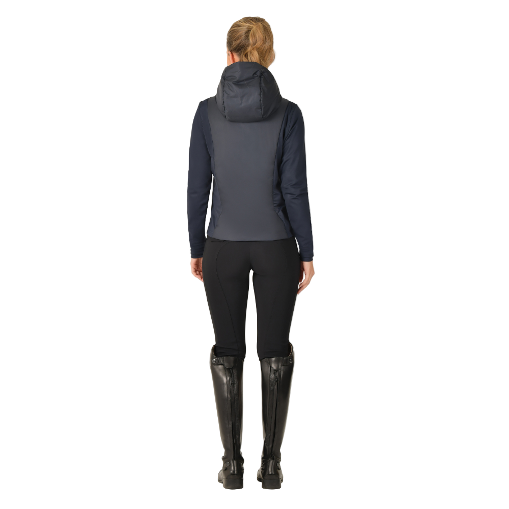 Weatherbeeta Ladies Hybrid Padded Jacket #colour_navy
