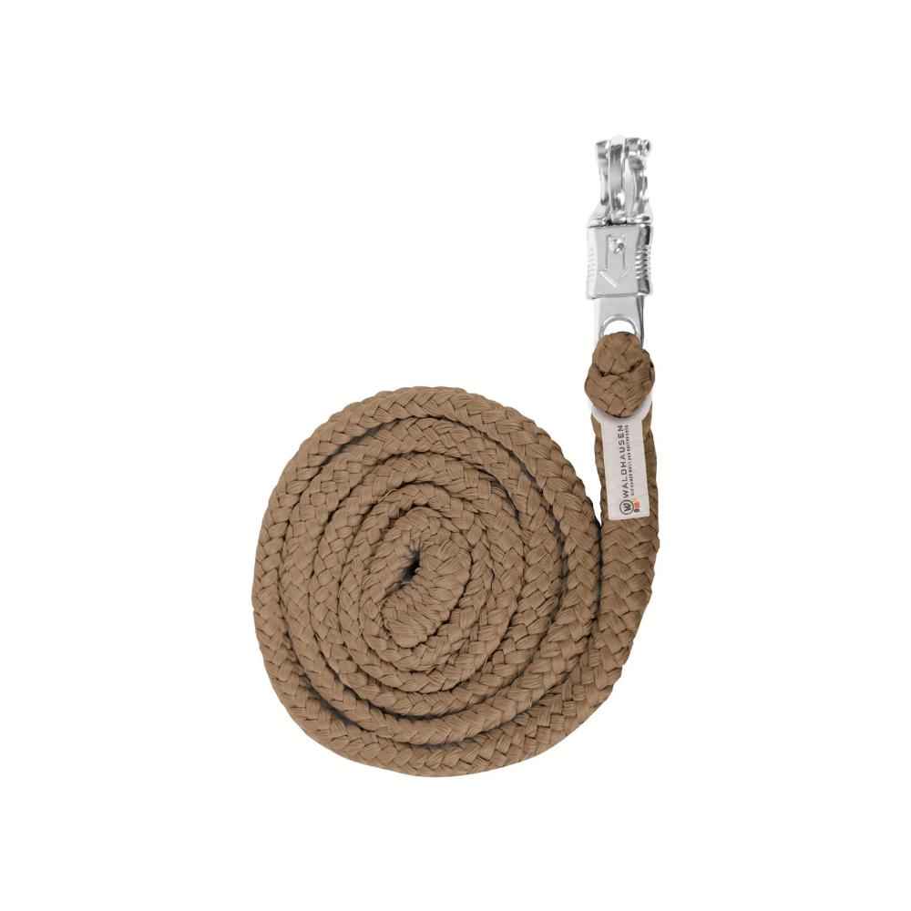 Waldhausen Economic Panic Hook Lead Rope #colour_cappuccino