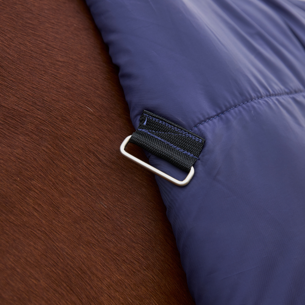 Weatherbeeta Comfitec Prelim 220G Combo Turnout #colour-navy-embossed-plaid