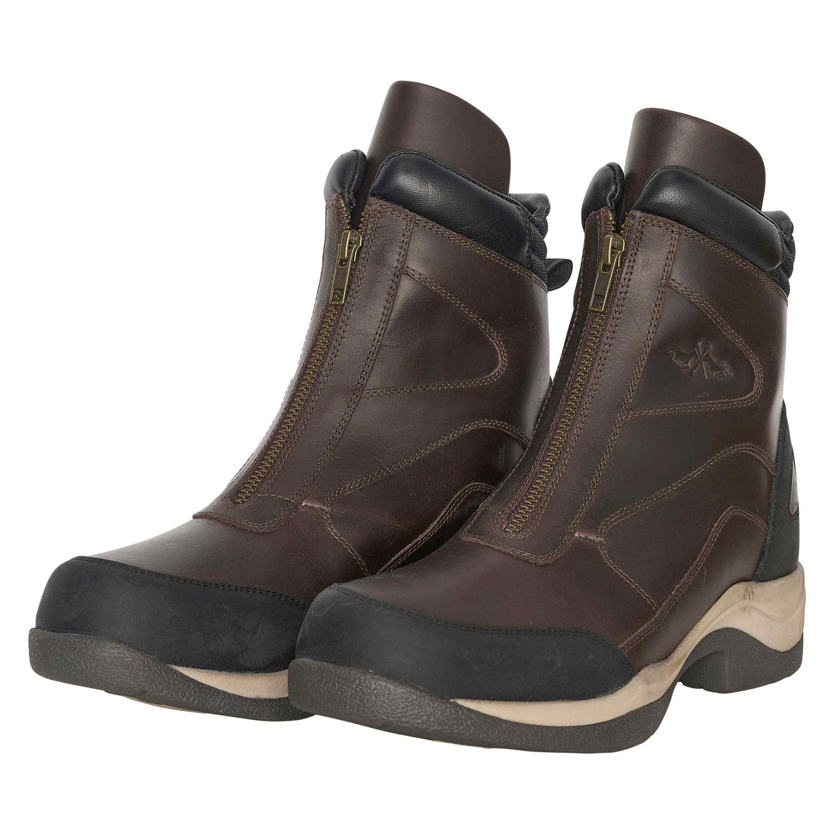 HV Polo Caitlin Short Boots #colour_dark-brown