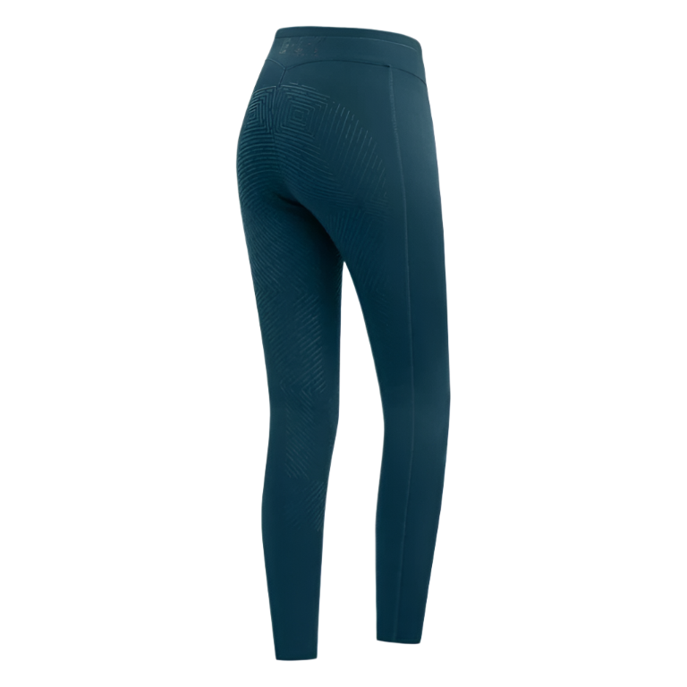 E.L.T Rica Children's Thermal Teddy Riding Tights #colour_petrol-blue