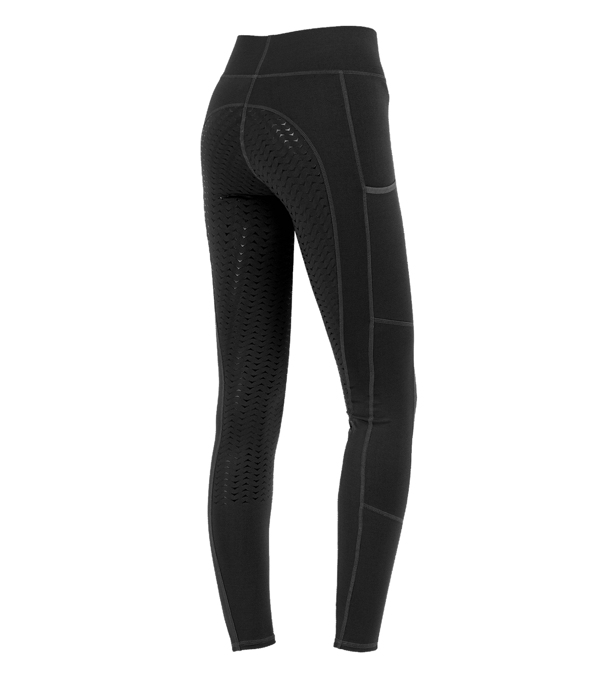 E.L.T Ella Children's Riding Thermal Leggings #colour_black