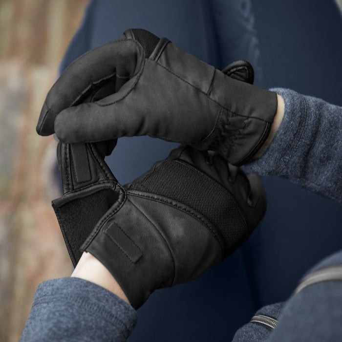 E.L.T Magnetize Winter Riding Glove #colour_black