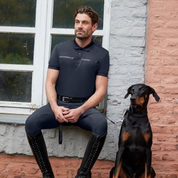 E.L.T Men's Michigan Polo-Shirt #colour_deep-blue