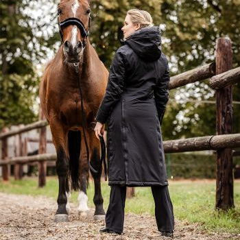E.L.T Opal Ladies Winter-Performance-Riding Coat #colour_black