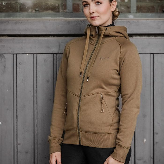 E.L.T Orlando Ladies Hoody Jacket #colour_cappuccino