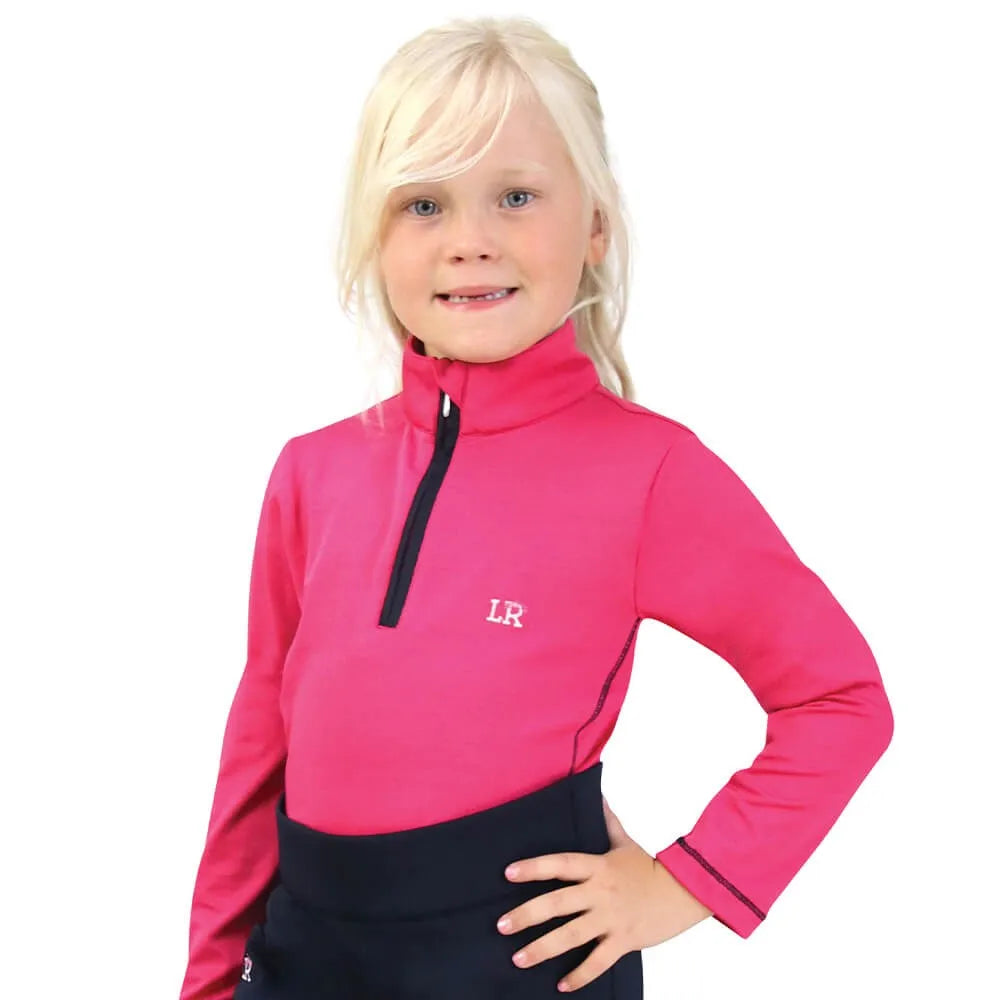 Sara Base Layer By Little Rider #colour_pink-navy