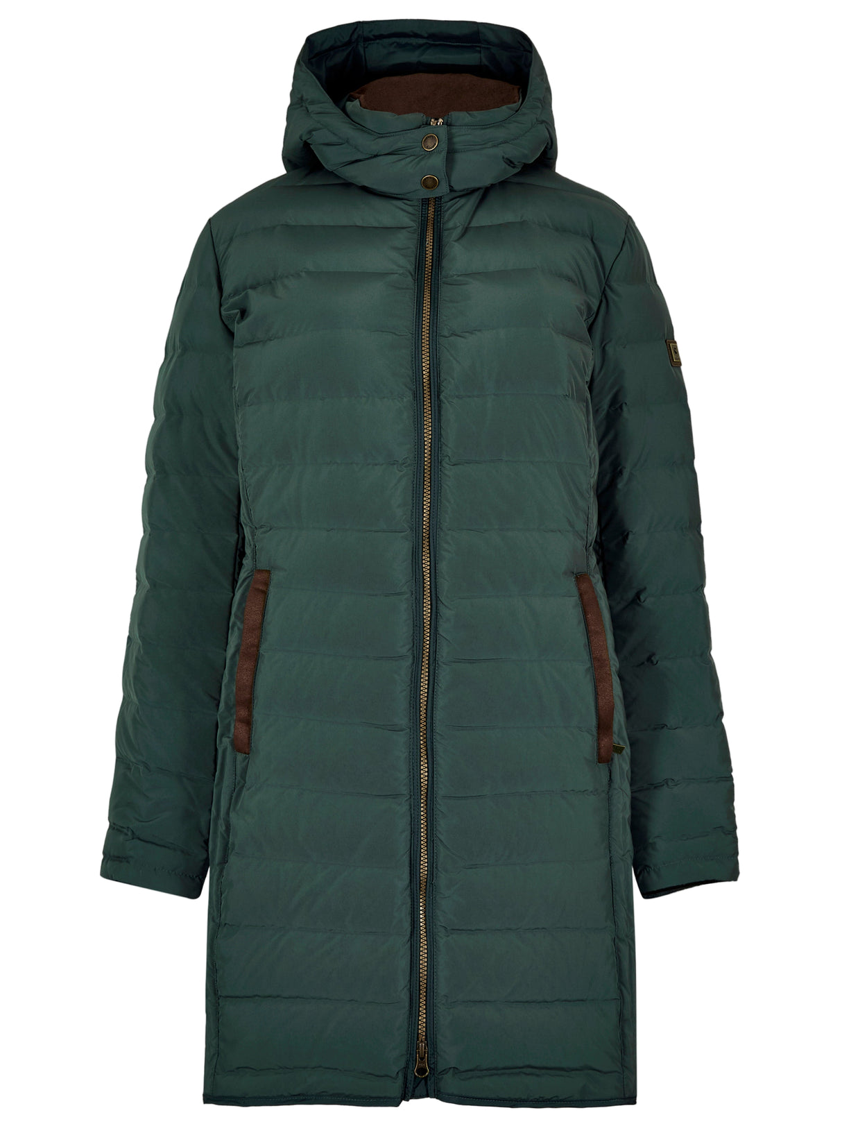 Dubarry Womens Ballybrophy Quilted Jacket #colour_winter-moss