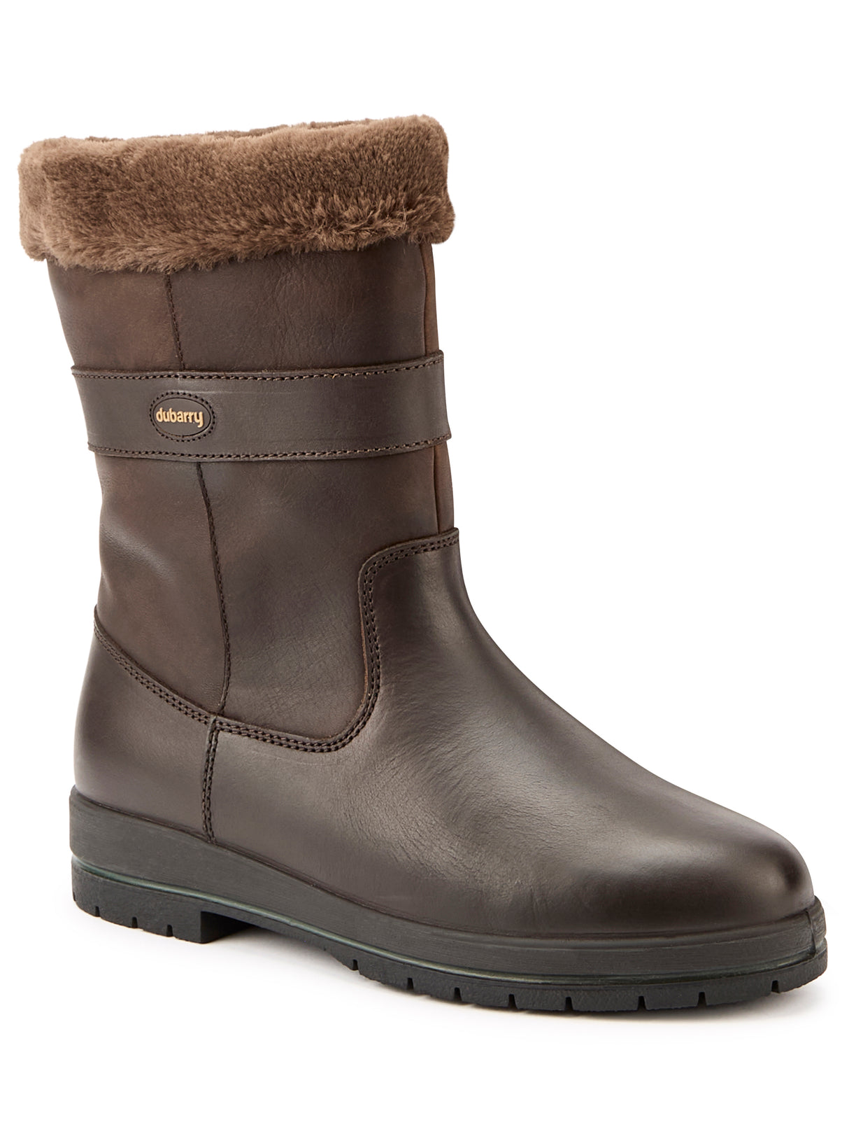 Dubarry Unisex Foxrock Country Boots #colour_mocha
