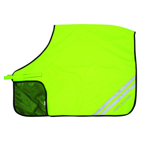 Hy Equestrian Reflector Quarter Mesh Exercise Sheet