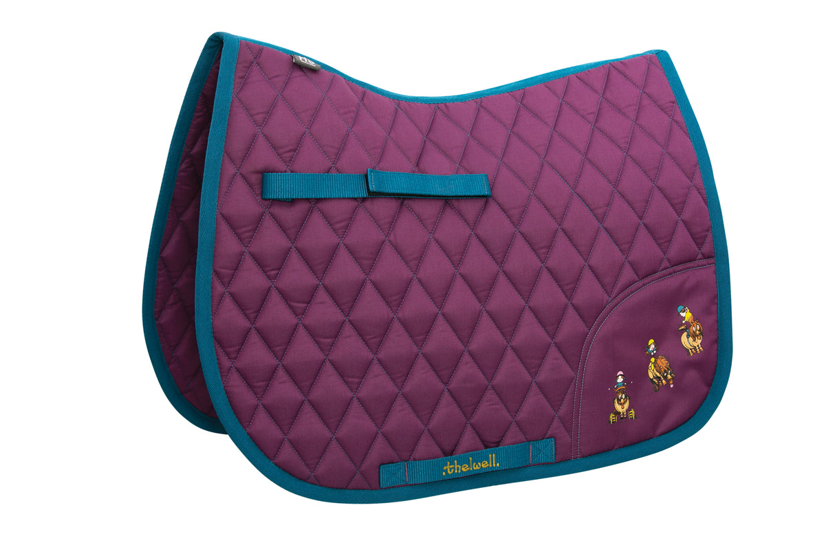 Hy Equestrian Thelwell Collection Pony Friends Saddle Pad