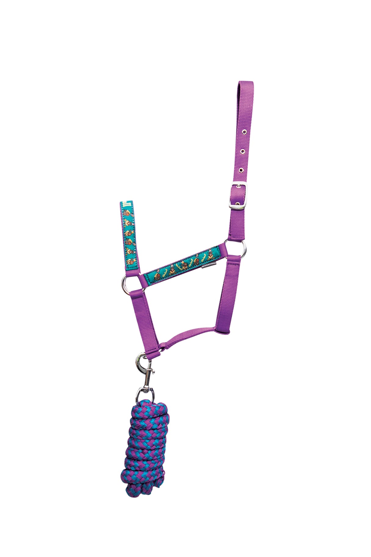 Hy Equestrian Thelwell Collection Pony Friends Head Collar & Lead Rope