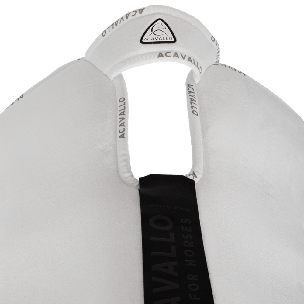 Acavallo Piuma Pad WFS Pocket Suede Rear Riser #colour_white
