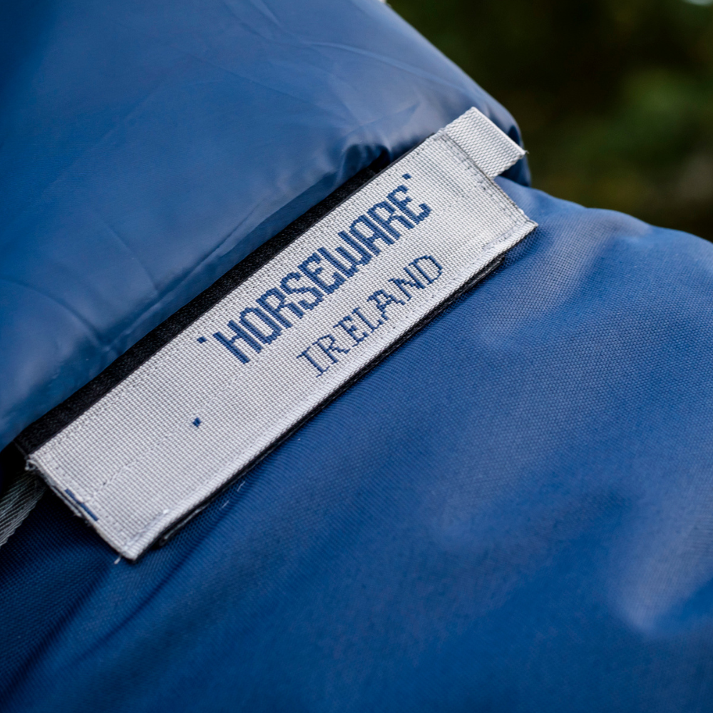 Horseware Ireland Amigo 1200D FieldSafe Plus 100g Turnout Rug #colour_navy-titanium-grey-silver